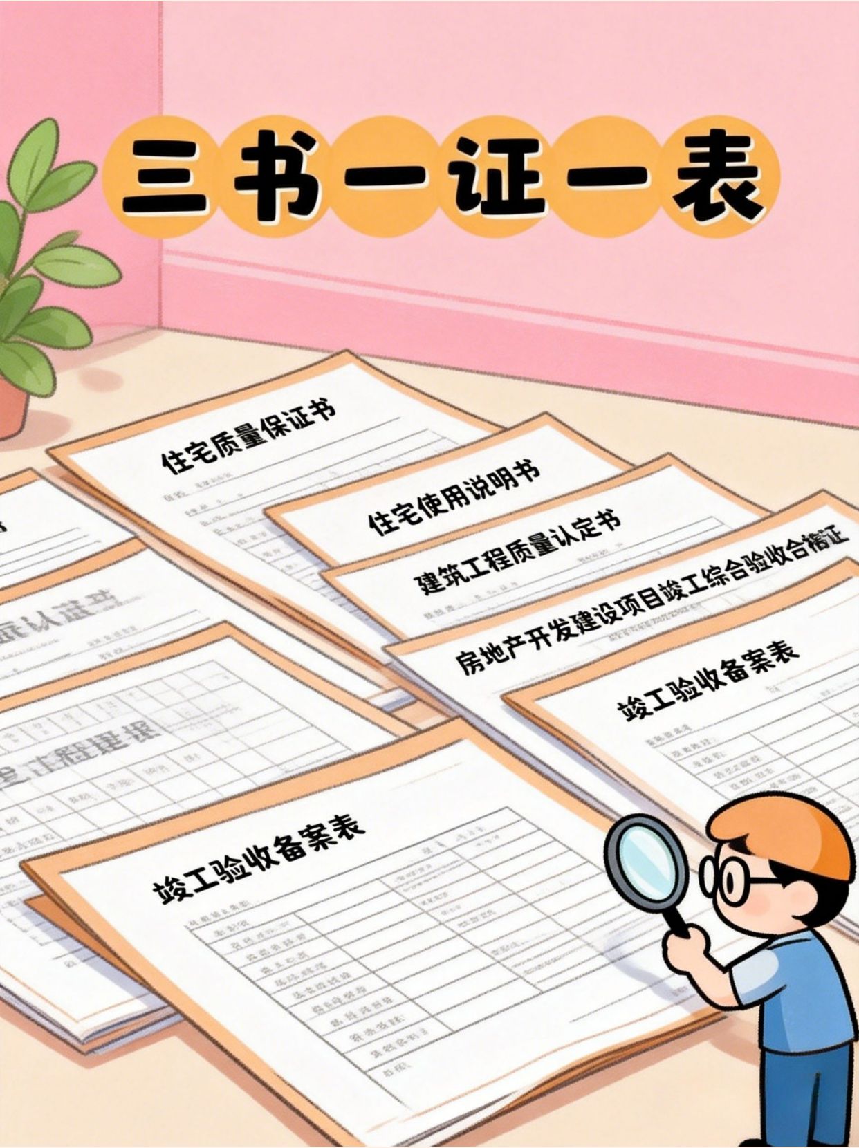 三书一证一表